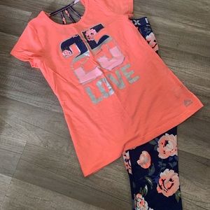 Reebok Capri outfit YM 10/12